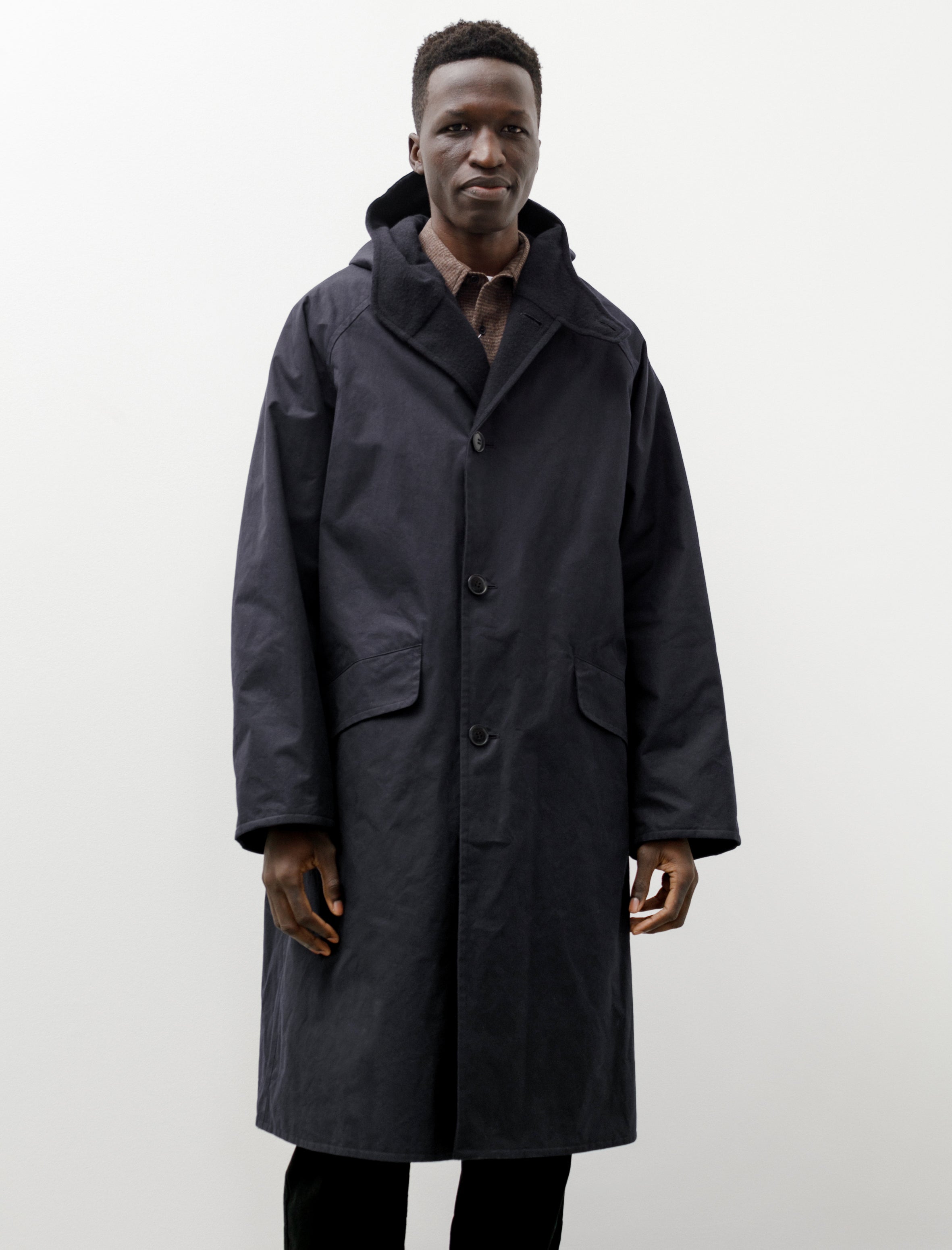 17500円安い アウトレット販売 メーカー直配送 COMOLI hooded coat