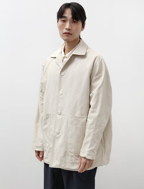 Rotty Jacket Twill Nylon Ivory