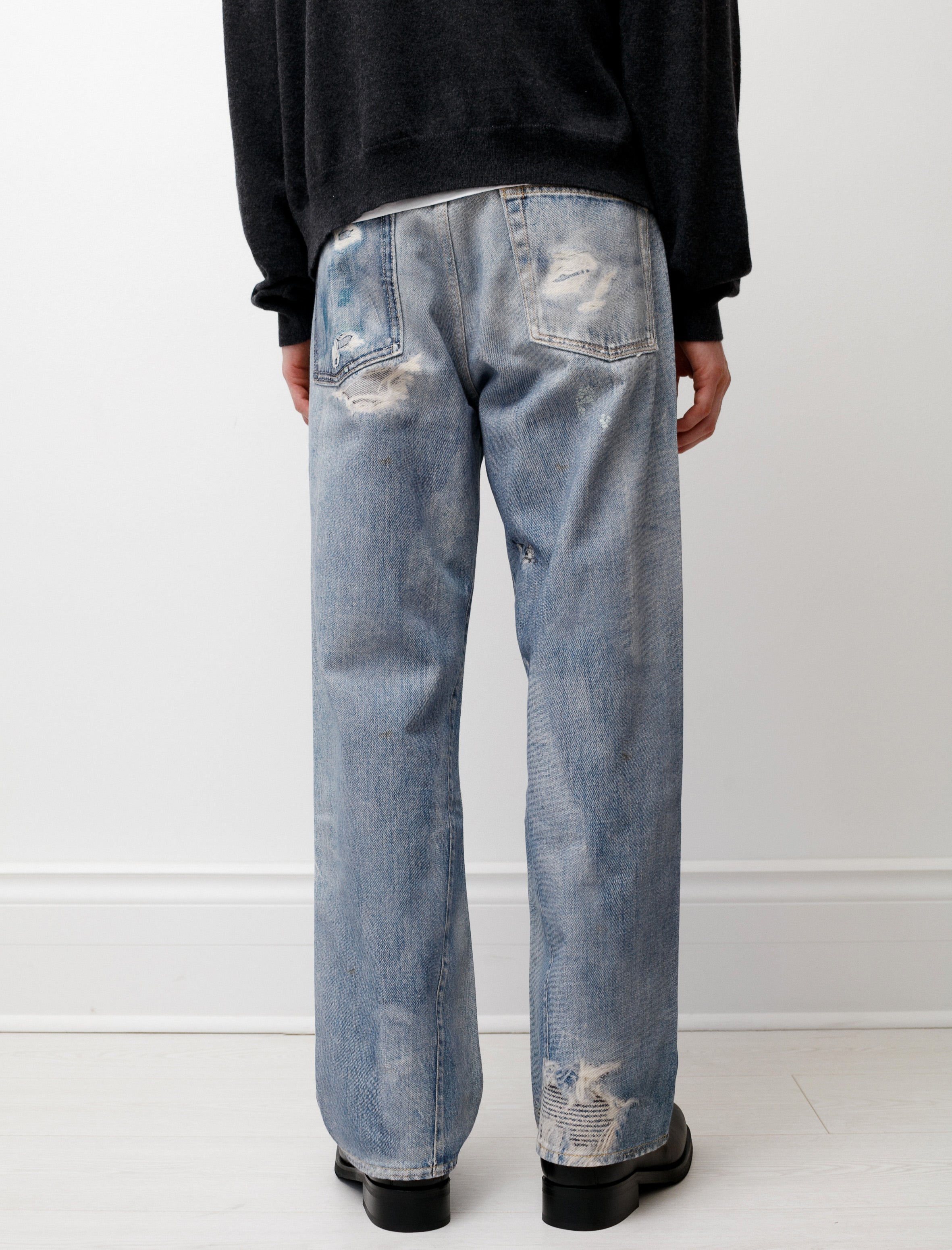 OUR LEGACY THIRD CUT DIGITAL DENIM PRINT www.semacolchones.com