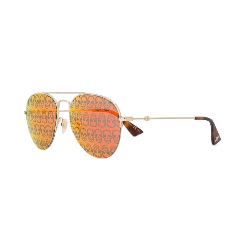 gucci skull aviator sunglasses