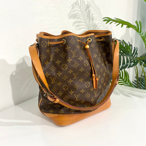 Louis Vuitton Vintage Noe Bucket Bag – Dina C's Fab and Funky Consignment