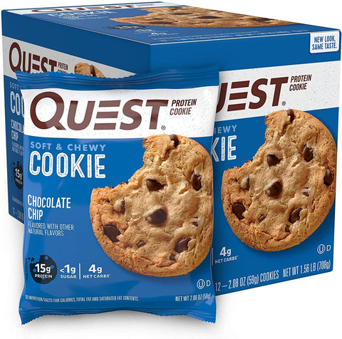 Quest Nutrition Chocolate Chip Cookie, Keto Friendly