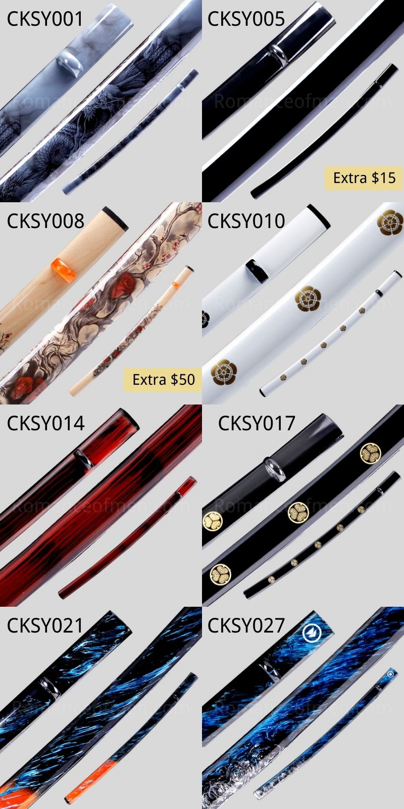 Wakizashi Saya options1