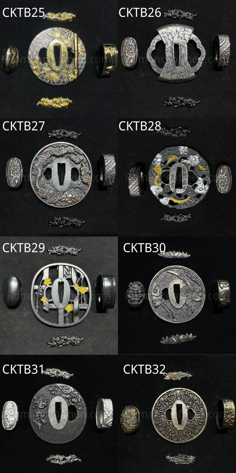 Custom katana Tsuba options4