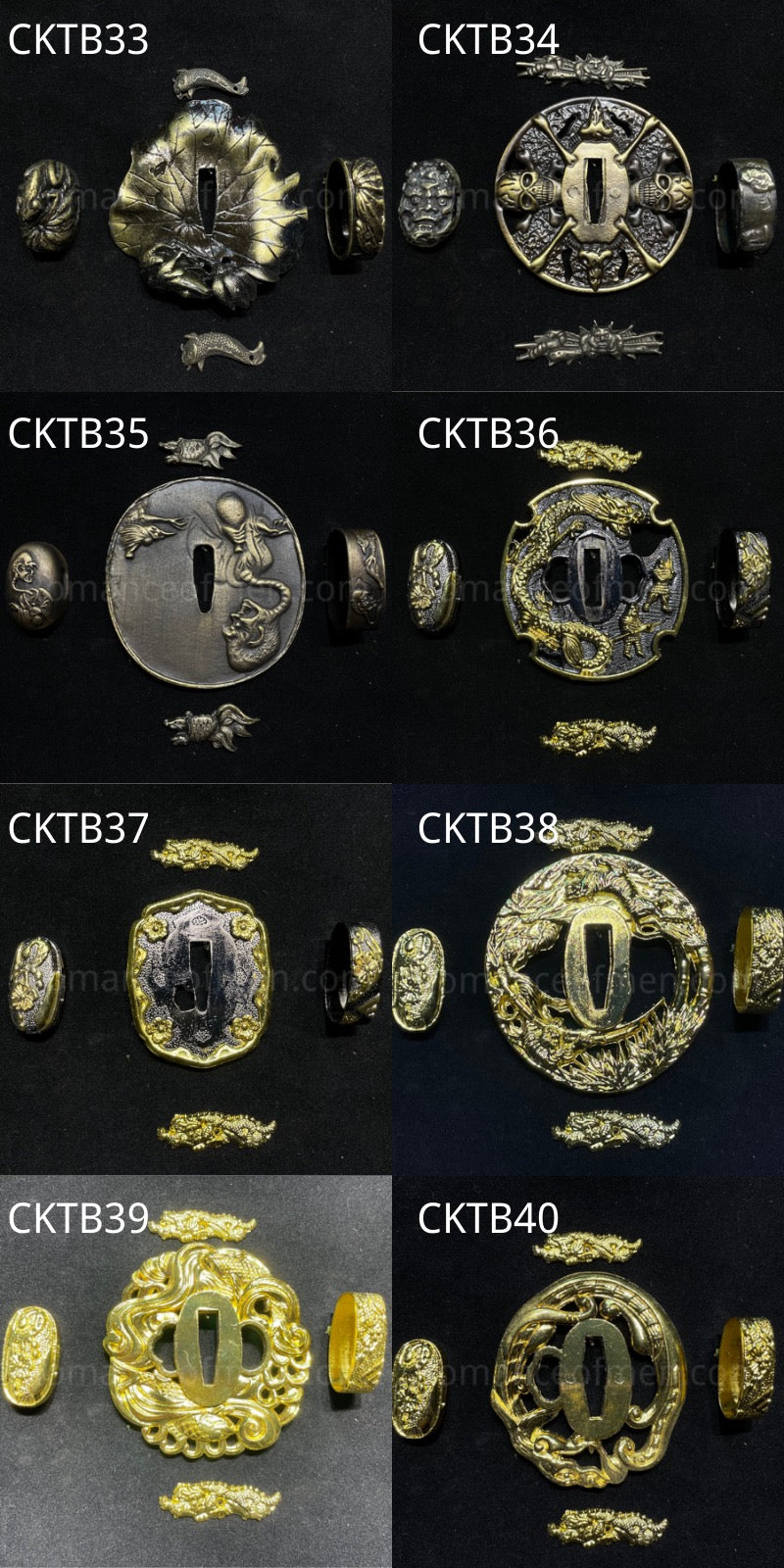 Custom katana Tsuba options5