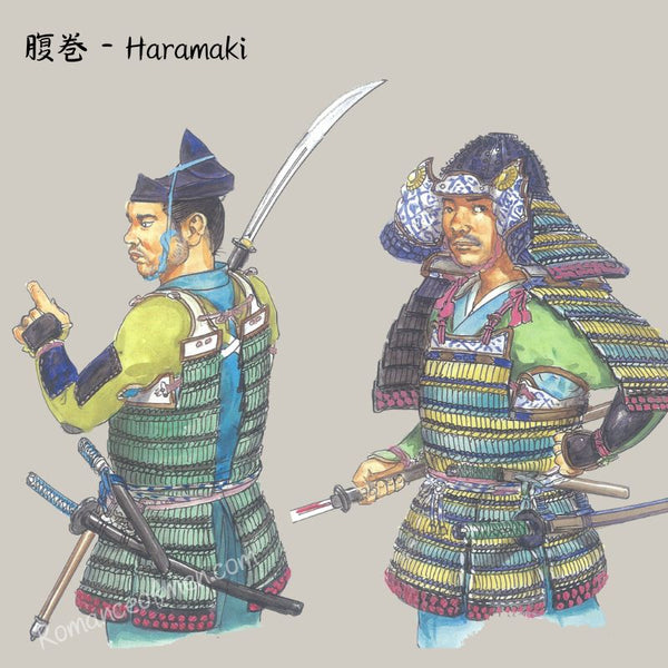 Ancient Japanese Haramaki armor
