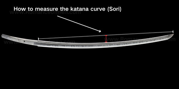 How to measure katana curve (Sori)
