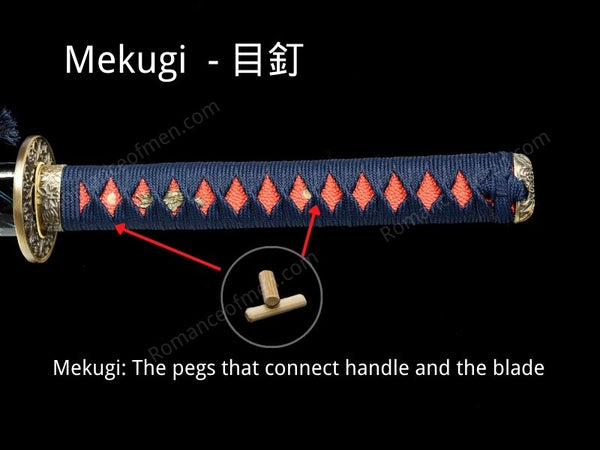 Katana Mekugi The peg that holds katana together
