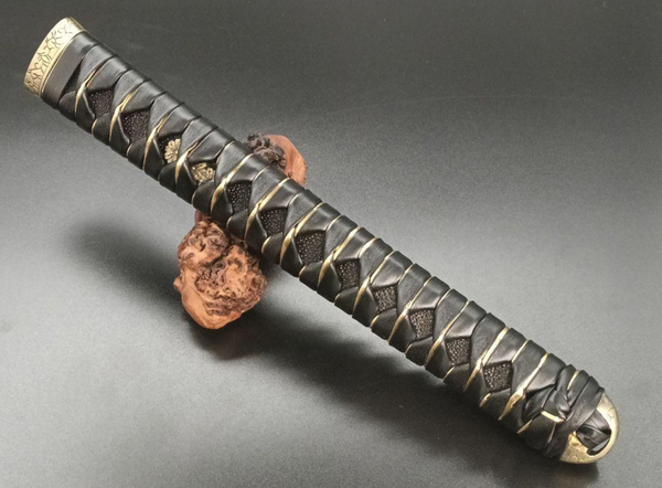 a katana tsuka (handle)