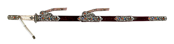 金銀鈿荘唐大刀 Gold and Silver Inlaid Tang Dynasty Great Sword From Nara Period