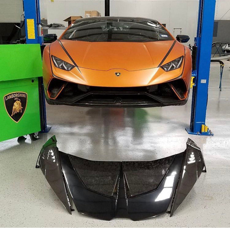 LAMBORGHINI HURACAN & PERFORMANTE HOOD / BONNET 1016 INDUSTRIES (FORGE –   SUPERCAR CENTRE