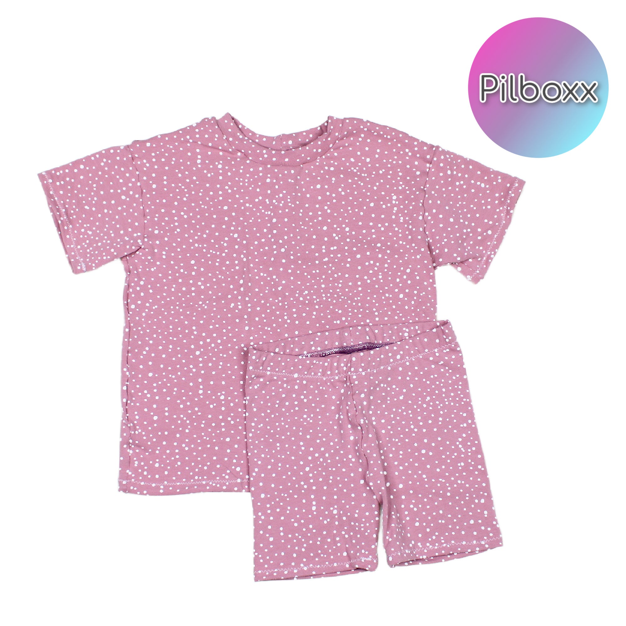 Dusty Pink Polka Dot Play Set, Toddler Girls, TAT 3-5 Business Days