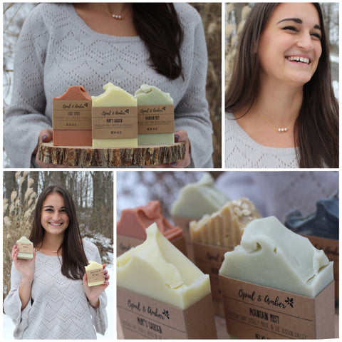 Lauren Opal & Amber Soap