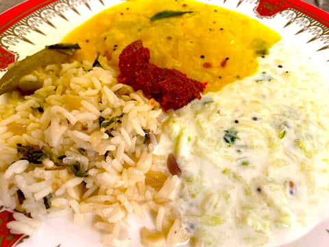 Malabar Vellarikka Kootu (Malabar Cucumber Lentil Curry) – GirijaPaati Style South Indian traditional vegetarian recipes from an Indian grandmother's kitchen www.girijapaati.com