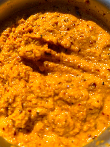 Thengai Thogayal (Spicy Coconut Rice Mix Paste) – GirijaPaati Style South Indian traditional vegetarian recipes from an Indian grandmother's kitchen www.girijapaati.com