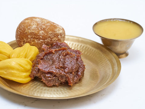 Chakka varatti - jackfruit halwa - jackfruit preserve - girijapaati - girija paati