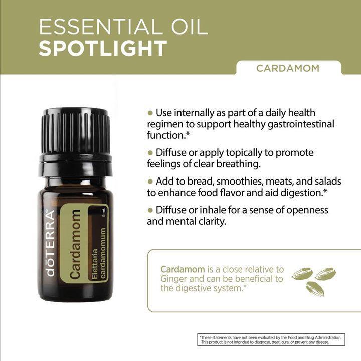 doTERRA CPTG Cardamom Essential Oil 5ml | doTERRA Essential Oils ...