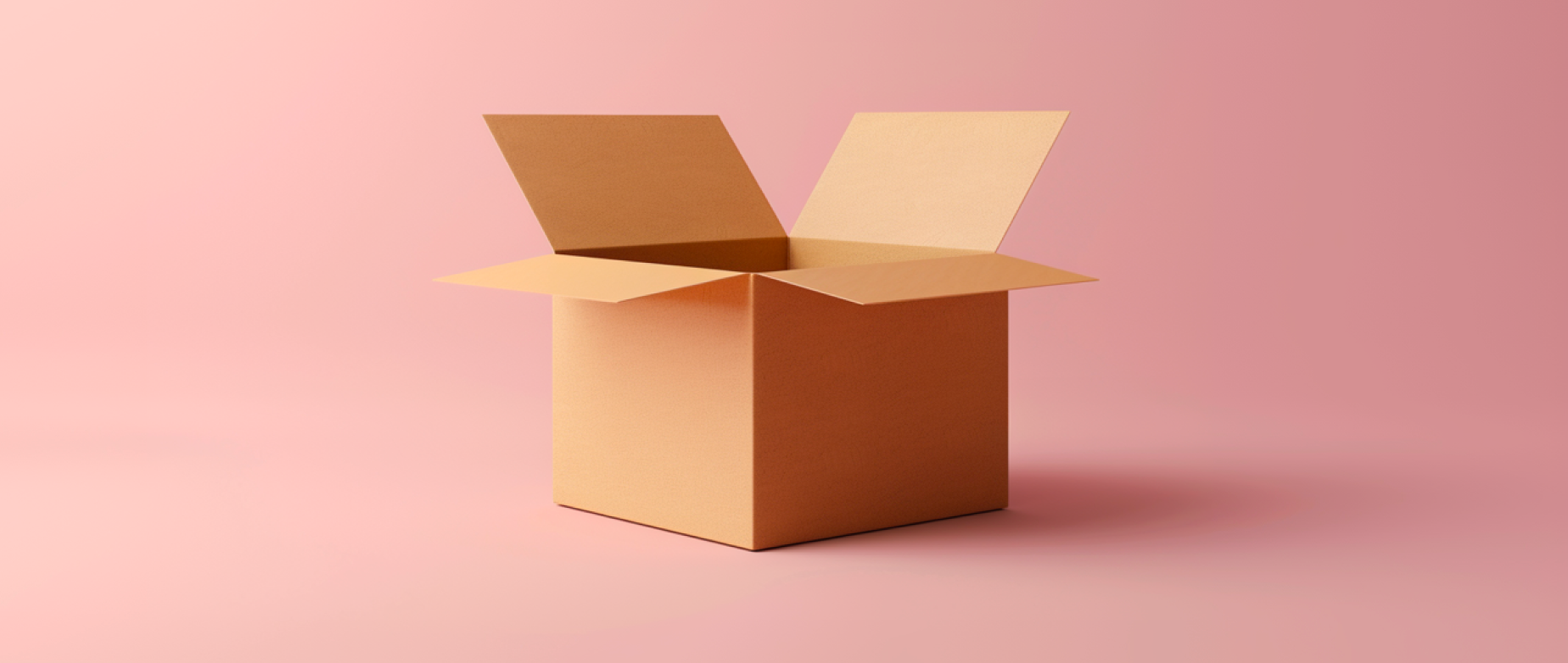 An illustration of a cardboard shipping package.