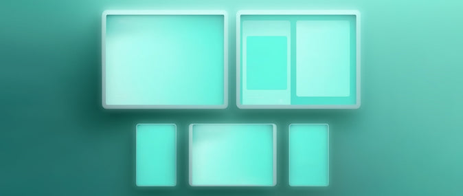 teal squares and rectangles: what is graphical user interface (GUI)