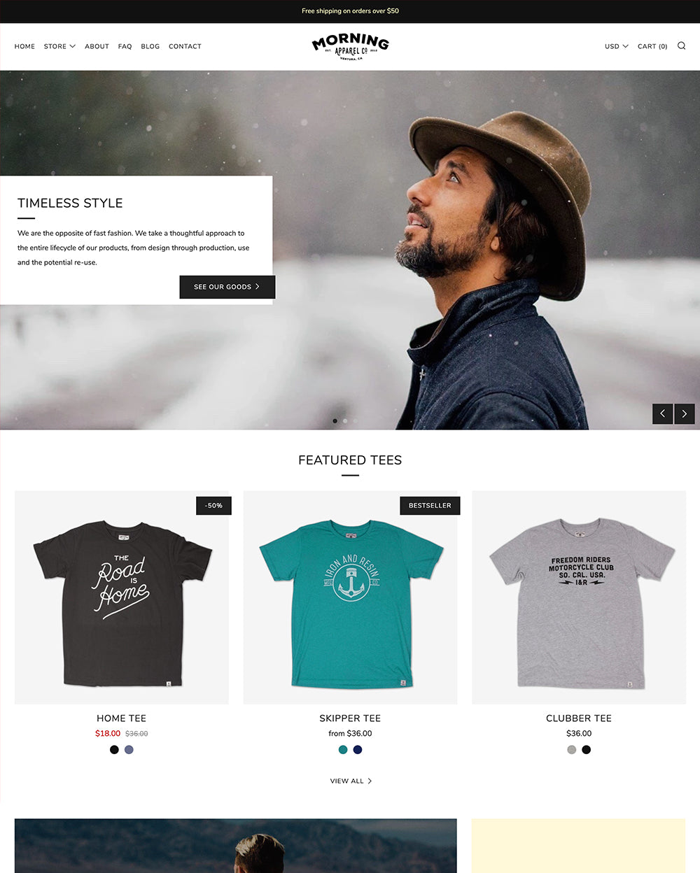 Venue Shopify theme.