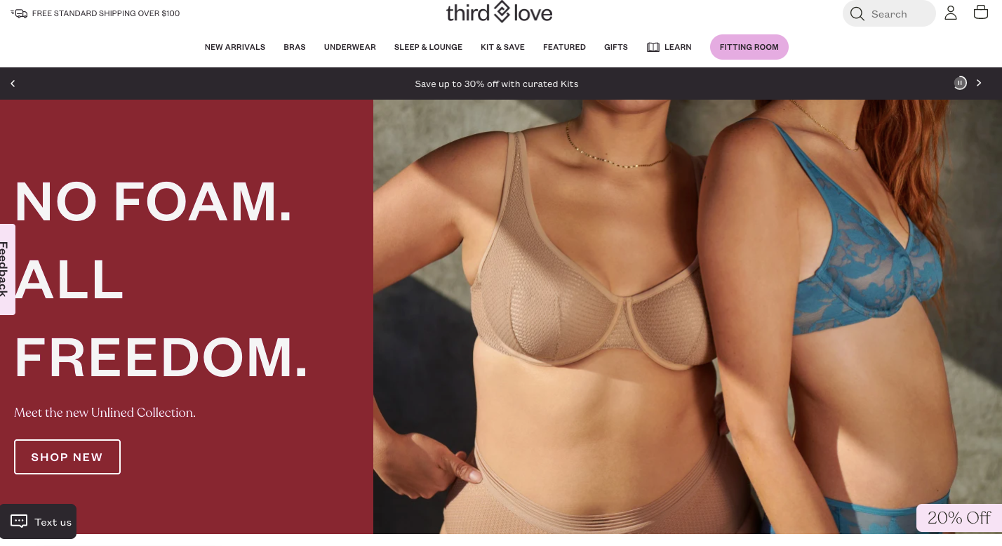 Online Undergarments Shop Website Design & Development Project by