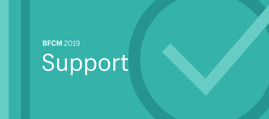 Illustration with the word "Support".