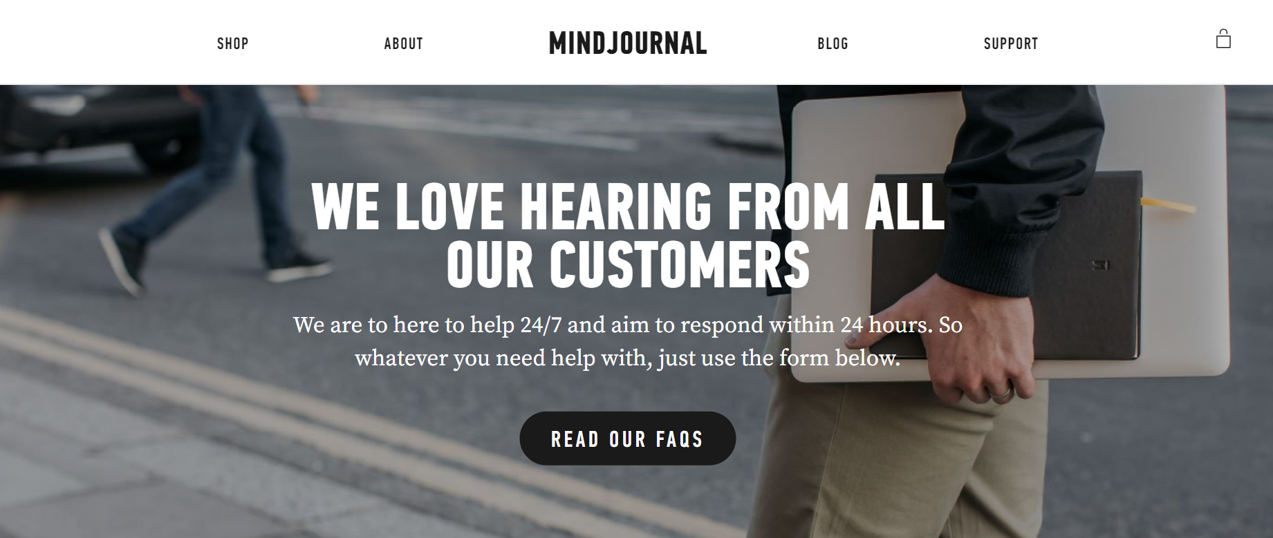 MindJournal contactpagina