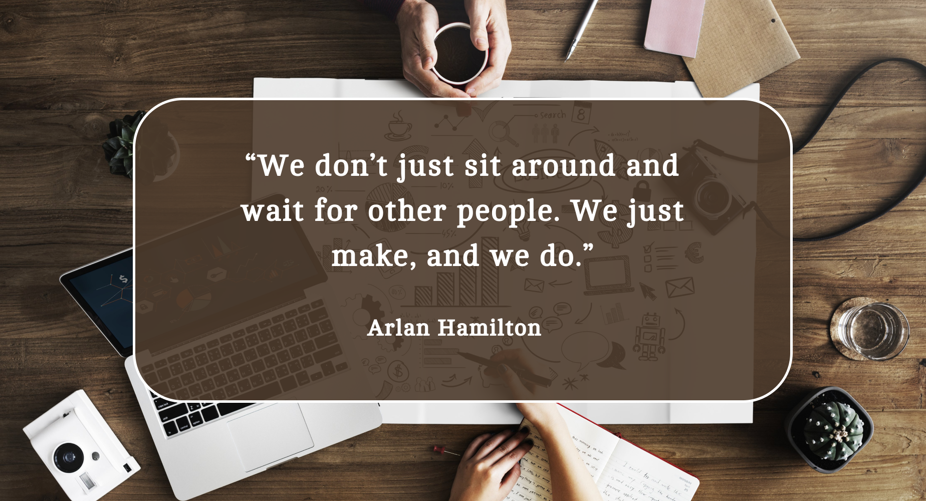 Arlan Hamiltion motivational quote for women