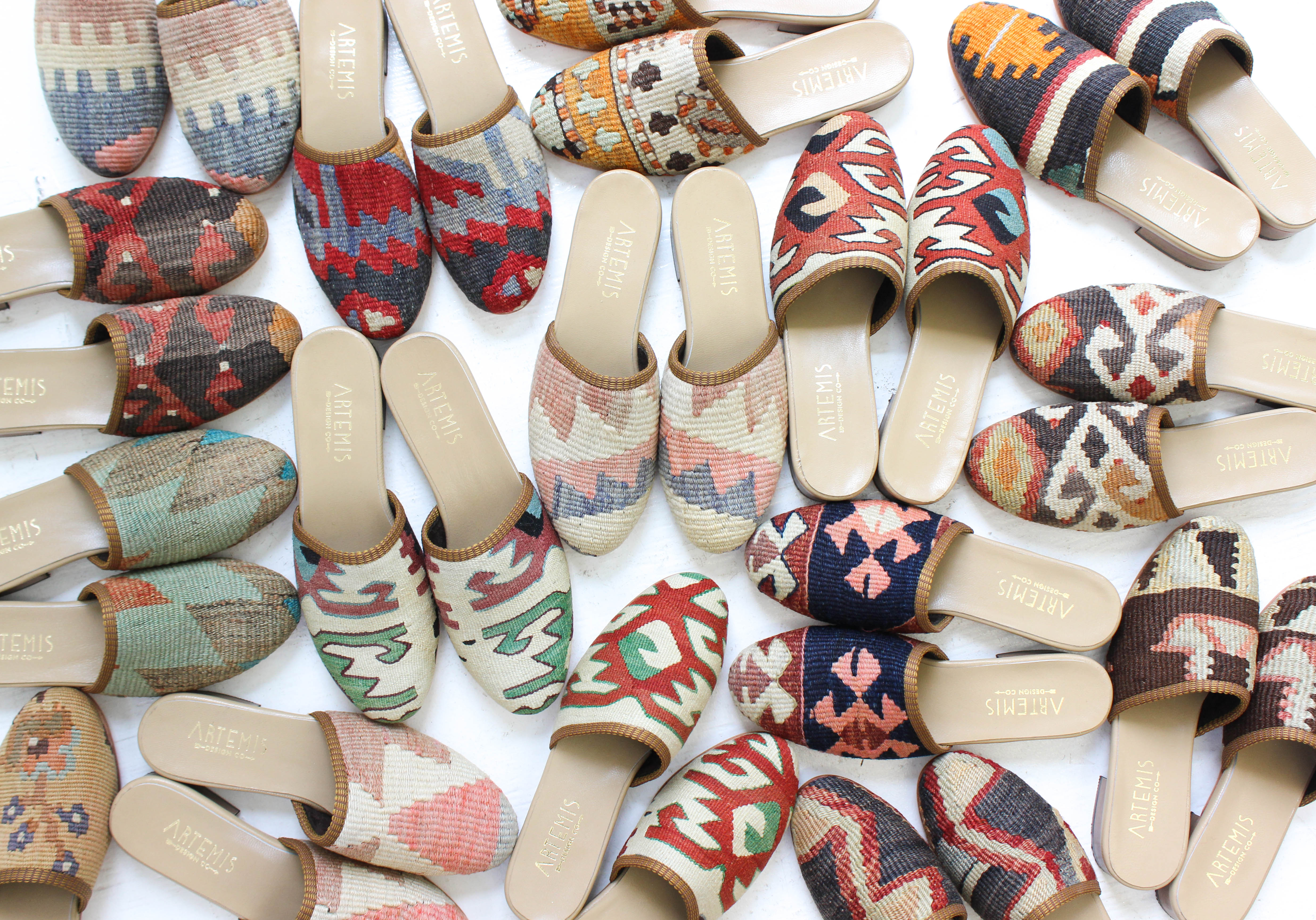 Kilim slides in multiple patterns