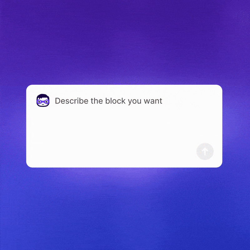 Shopify AI Block Generation Demo
