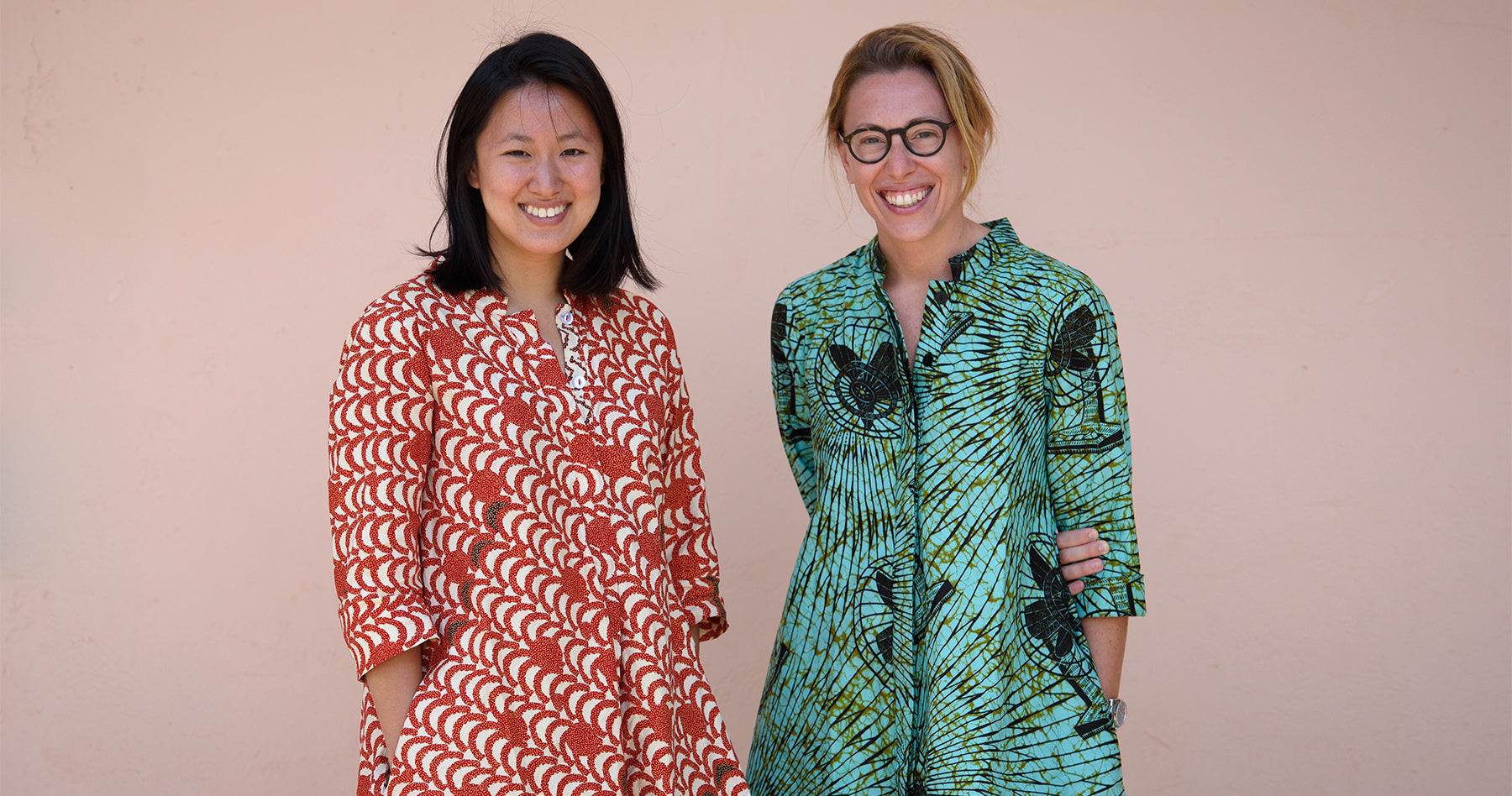 The Founders of Zuri Dress, Ashleigh Gersh Miller and Sandra Zhao
