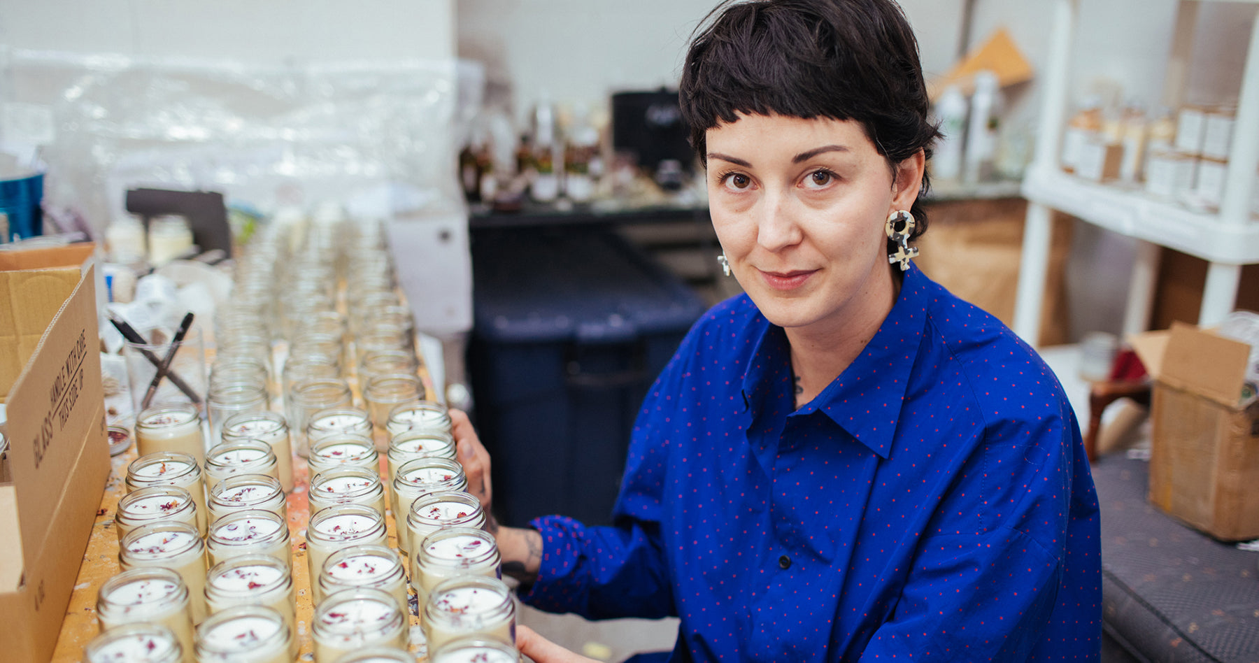 Kerry Butt, Founder and Candle Maker, RedSky Shop