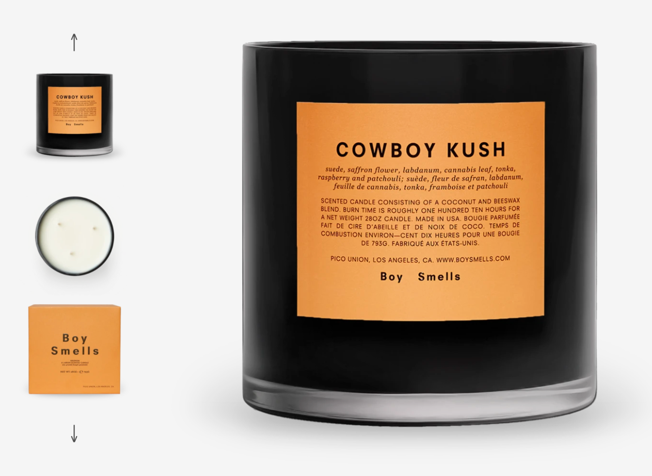 Cowboy Kush candle