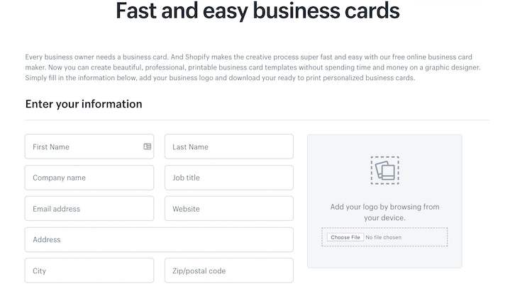 10 Free Business Card Makers Templates And Tips