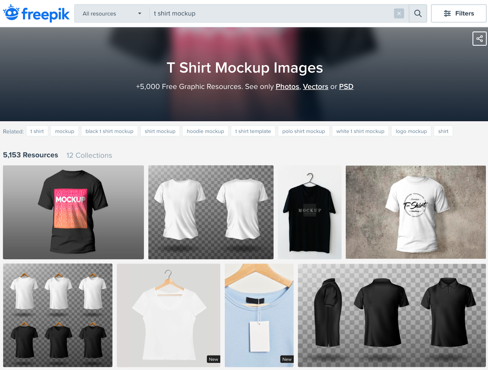 Freepik tshirt templates