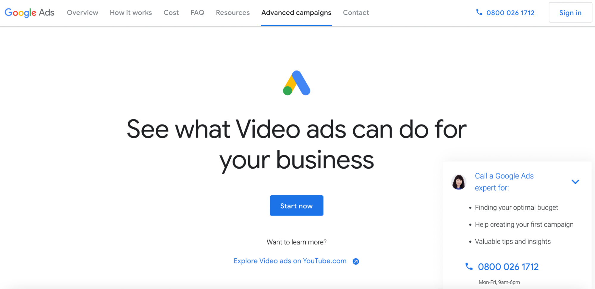 Google ads account