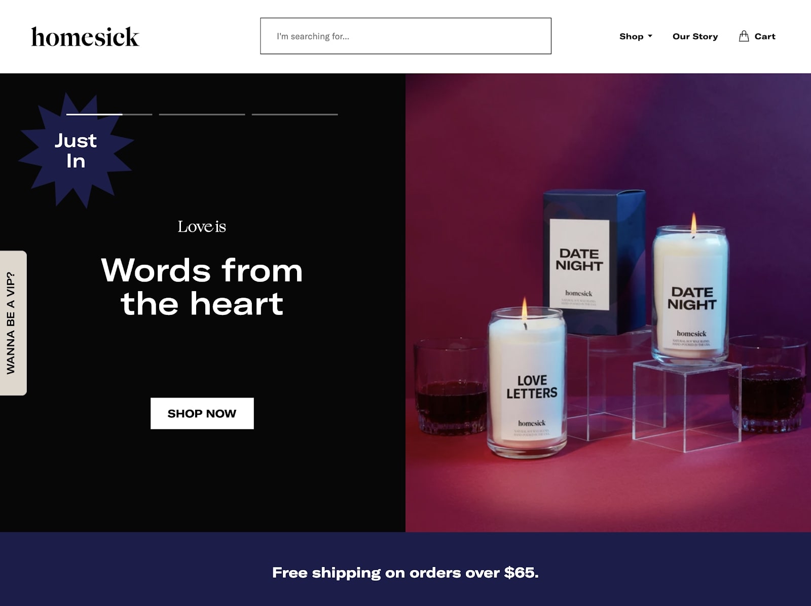 Homesick candles