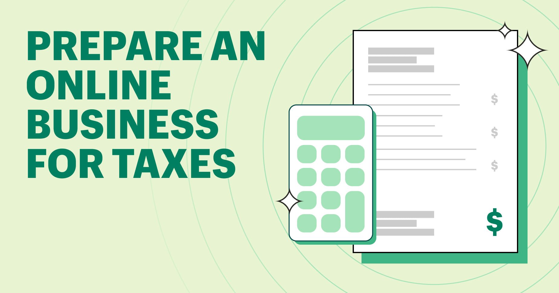 how to file taxes for online business 