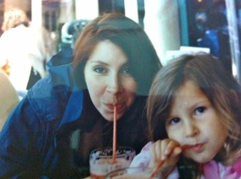 A picture if Gina Lazzari with daughter Lani, the mother and daughter duo behind Simple Sugars. 