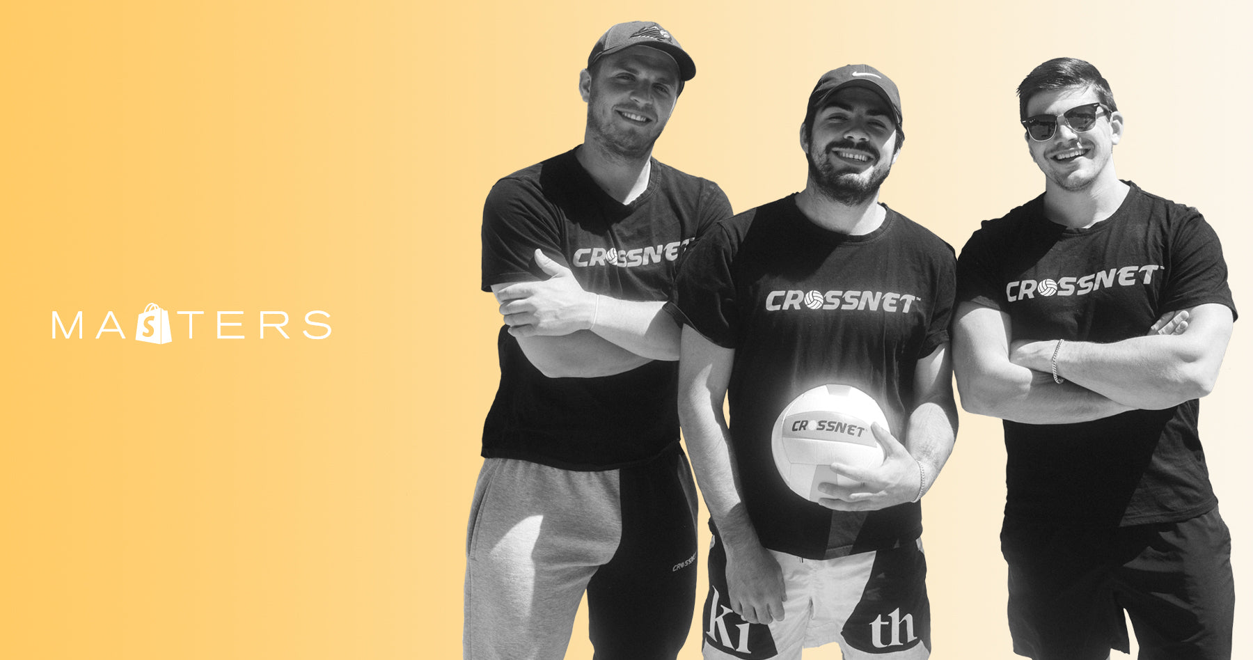 Founders of Crossnet, Greg Meade, Mike Delpapa, and Chris Meade. 