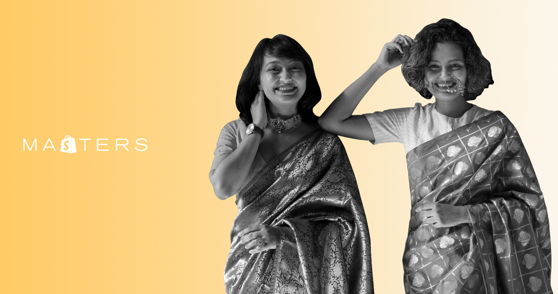 Founders of Suta, Sujata and Taniya Biswas. 