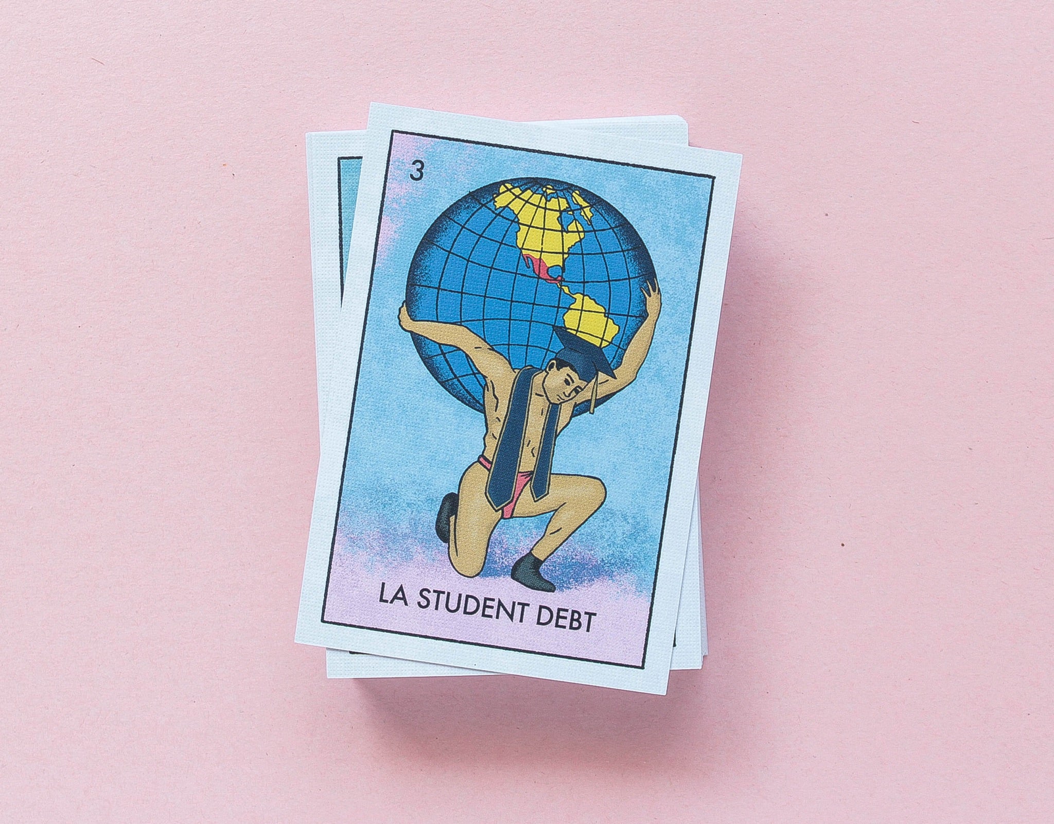 Millennial Lotteria Card “La Student Debt”