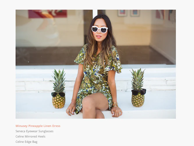 1. Ask the blogger if they can feature your item(s) in an outfit post.