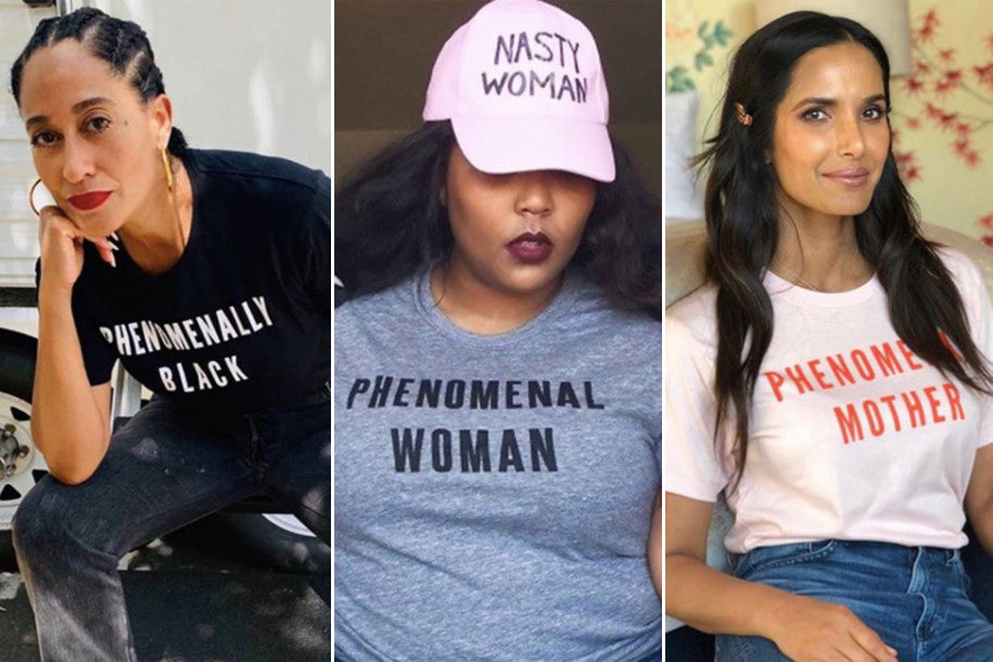 Celebrities wearing Phenomenal T-shirts