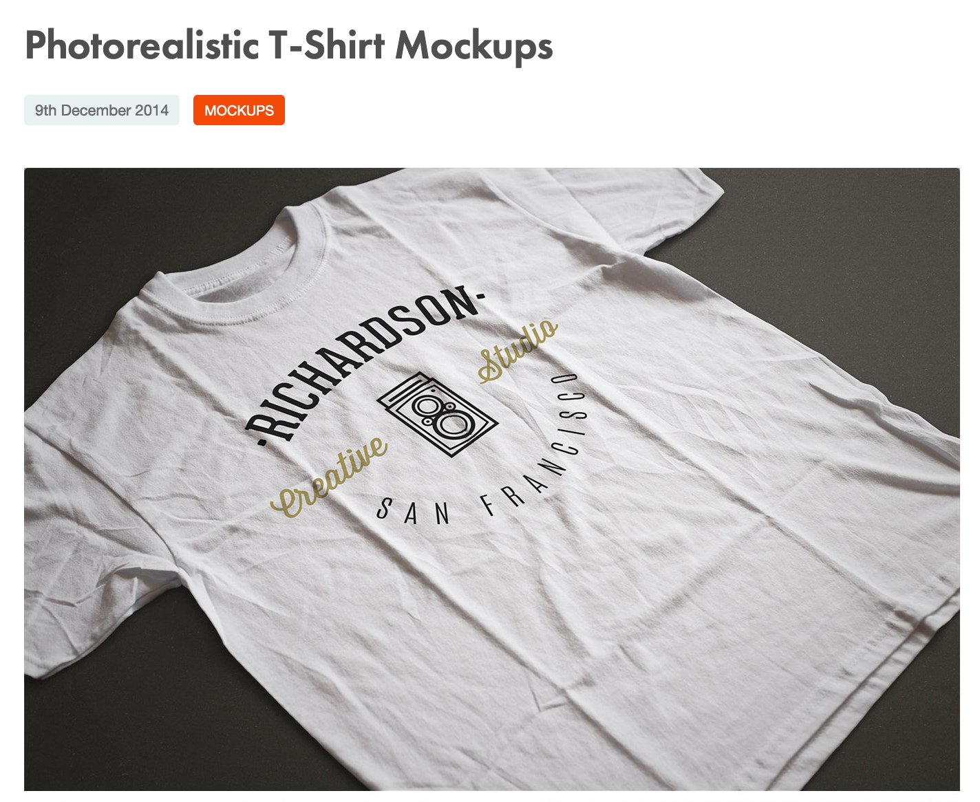 Download 21 Free T Shirt Mockups And Psd Templates 2021 Update