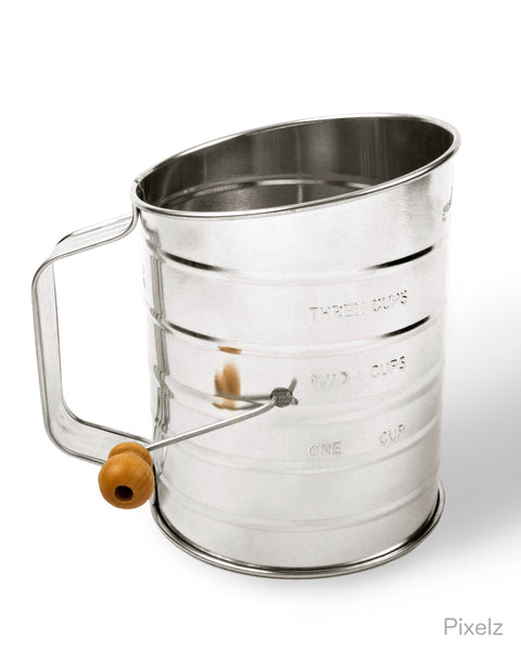 metal pitcher