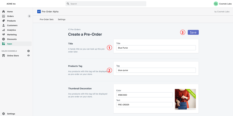 Pre-Order Alpha is one of the best free shopify apps in the shopify app store