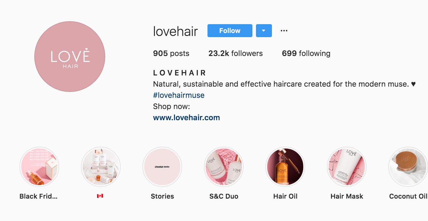 Love Hair Instagram Bio