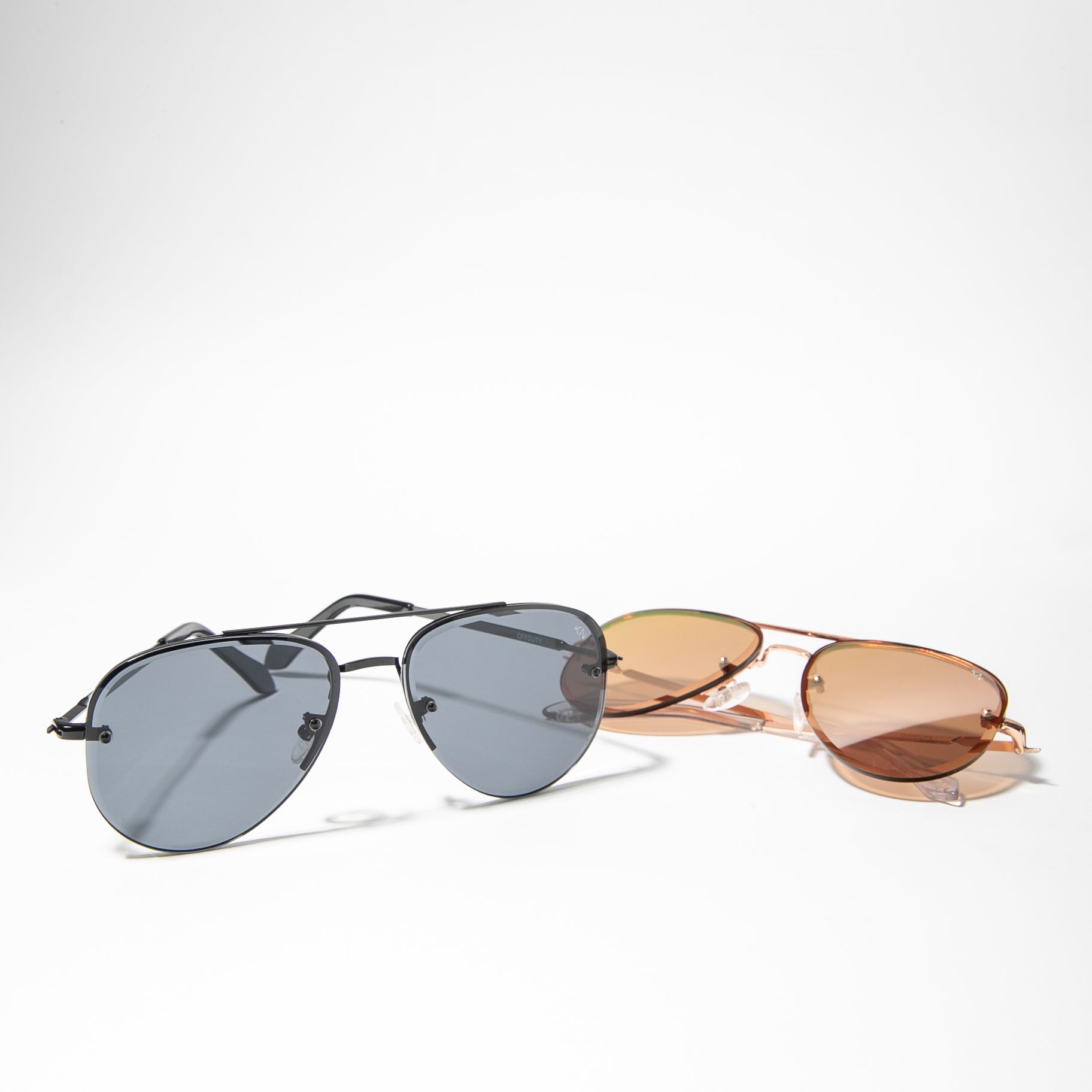 A pair of sunglasses by Klassy Network.