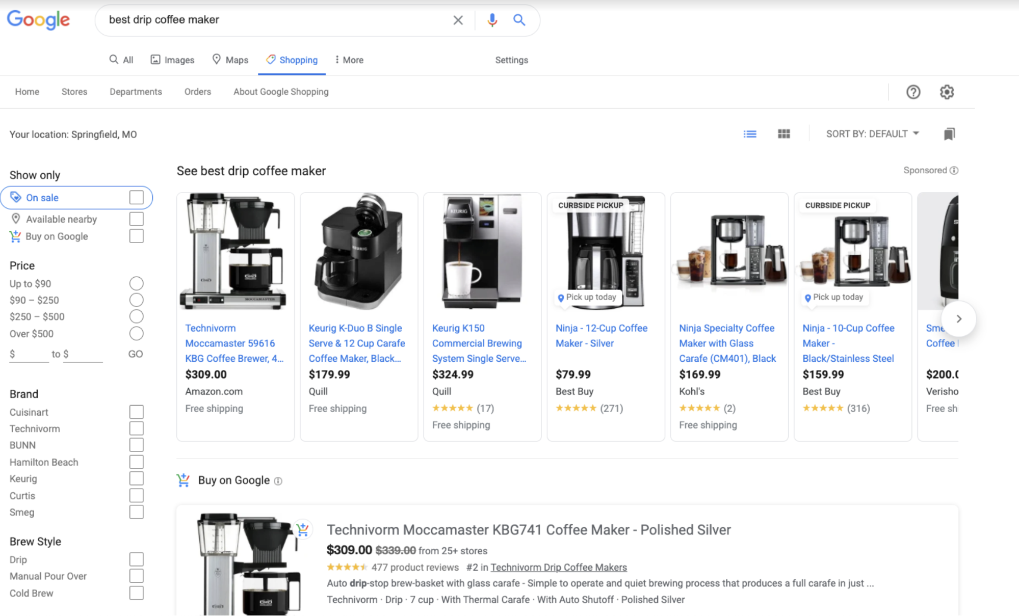 Free Shopping placements are available on the Shopping tab and in Google Images results, Google Lens, and more